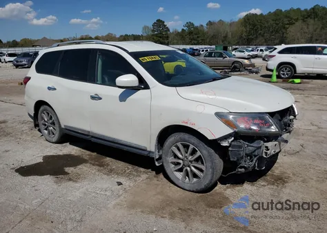 2015 Nissan Pathfinder S из США, поврежденный, VIN 5N1AR2MNXFC604931